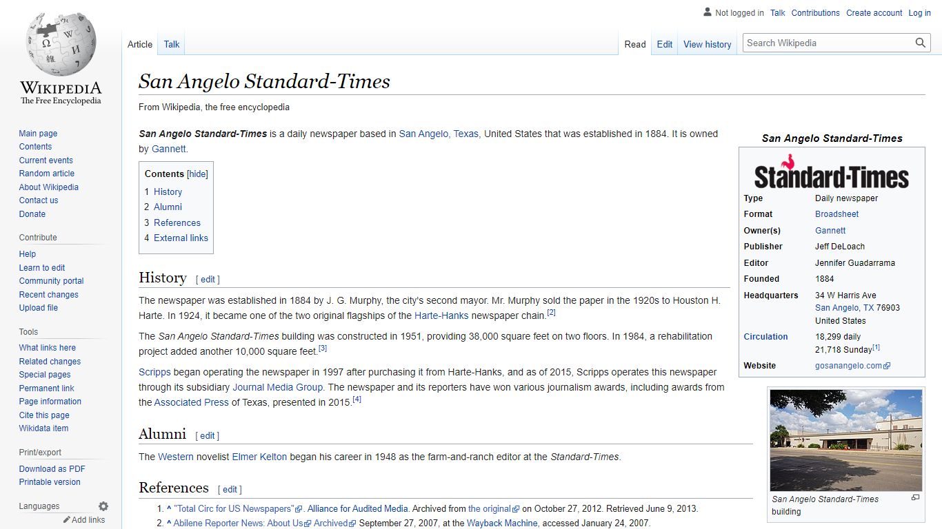 San Angelo Standard-Times - Wikipedia
